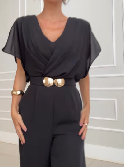 Women's Gauze Silk Jumpsuit