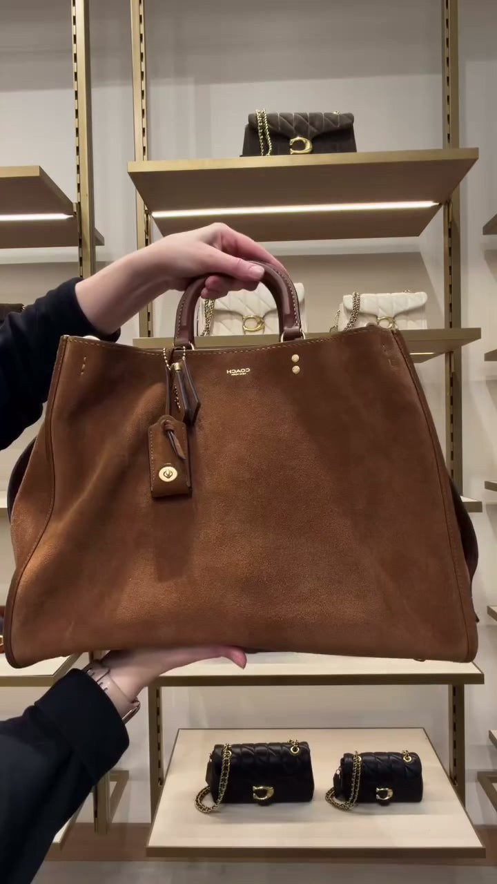 Brooklyn Suede Shoulder Bag