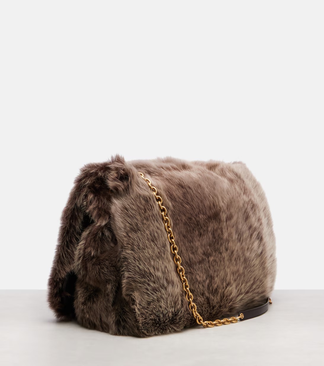 Jamie 4.3 Large Shearling Shoulder Bag